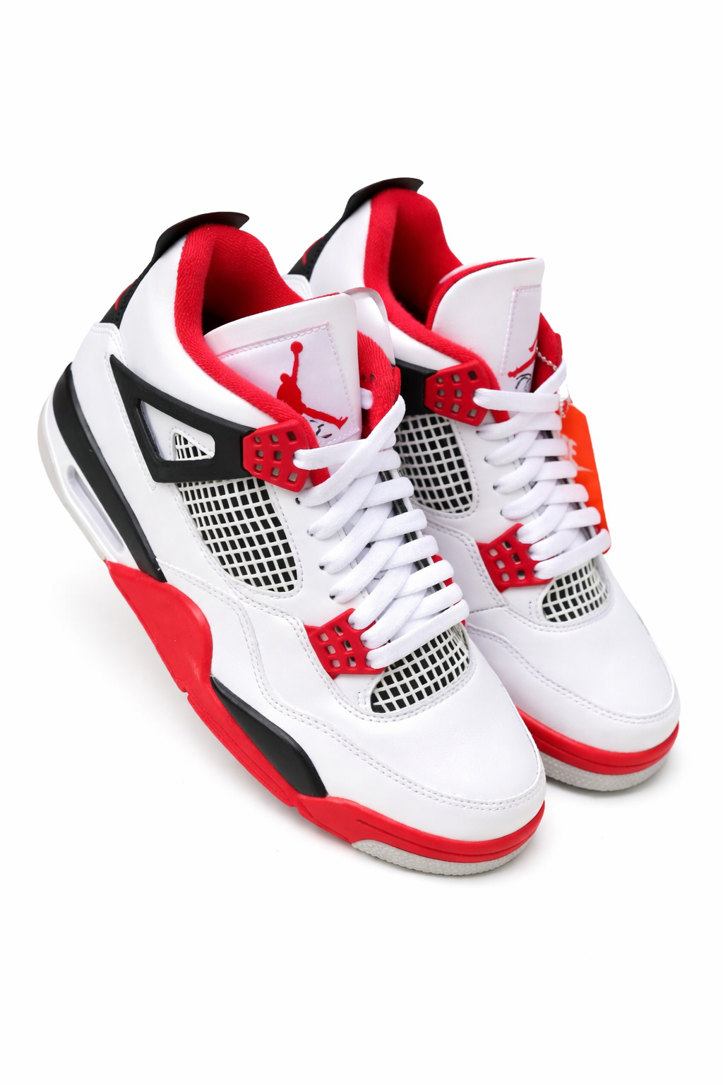 Nike Air Jordan 4 Retro - Red & White