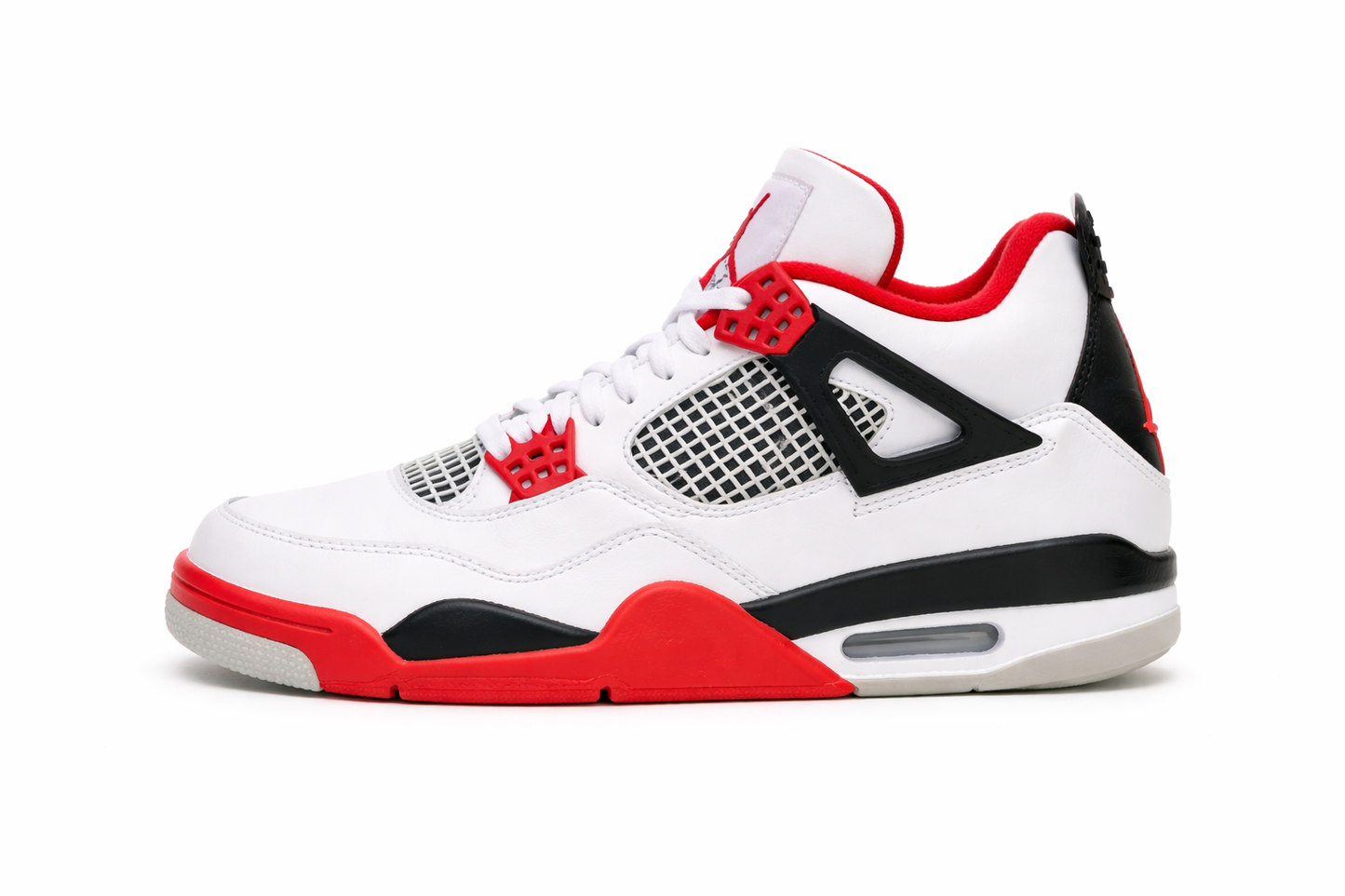 Nike Air Jordan 4 Retro - Red & White